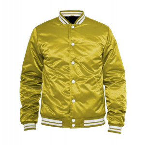 Satin Varsity Jacket Satin Varsity Jacket